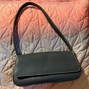 Liz Claiborne Black Mini Quilted Bag